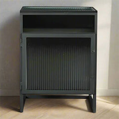 Black Bedside Cabinet