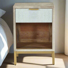 Mango Wood Bedside Cabinet