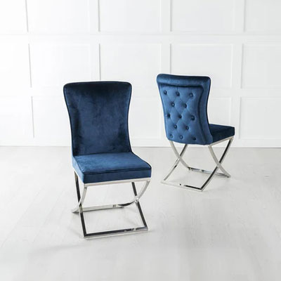 Fabric Velvet Dining Chairs