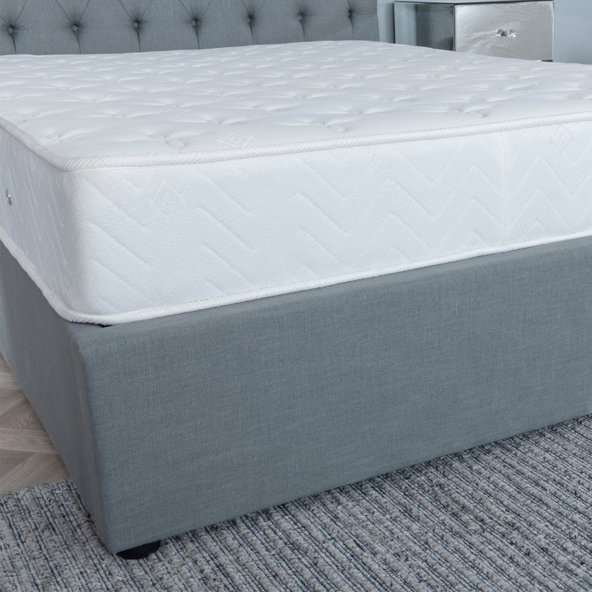 Weston Grey Fabric Ottoman Storage Bed