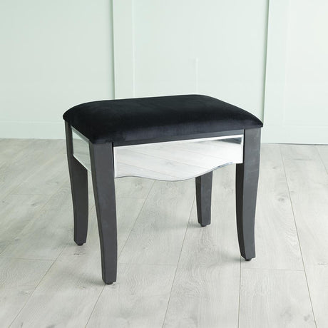 Venetian Mirrored Dressing Stool