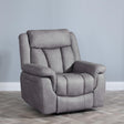 Dylan Grey Fabric Electric Recliner Armchair