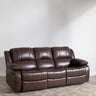 Mantua Leather 3 Seater Sofa