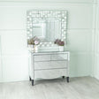 Venetian Mirrored Chest - 2+2 Drawer-3