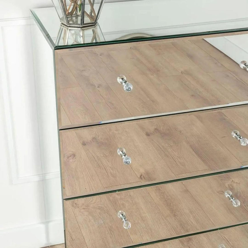 Chelsea Mirrored Chest -  4 Drawer-2