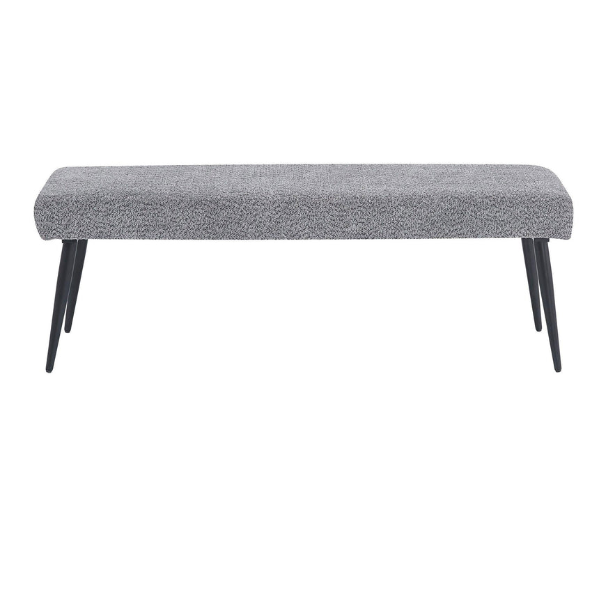 Mercer Grey Fabric Dining Bench