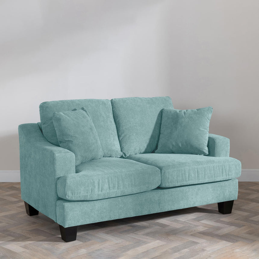 Freya Green Fabric Sofa Set-4