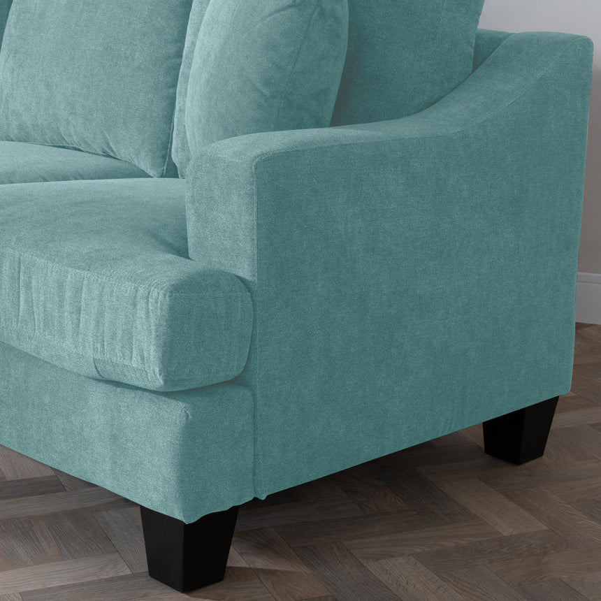 Freya Green Fabric Sofa Set-10