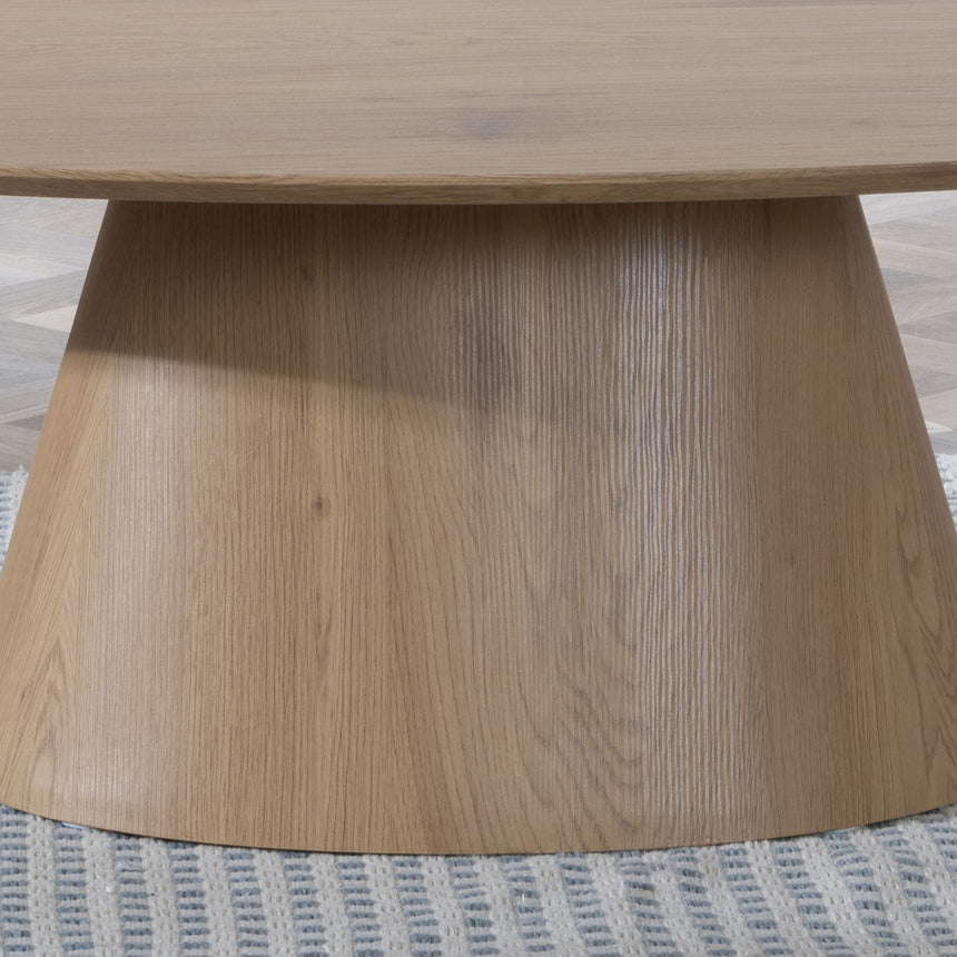 Verbania Oak Oval Coffee Table