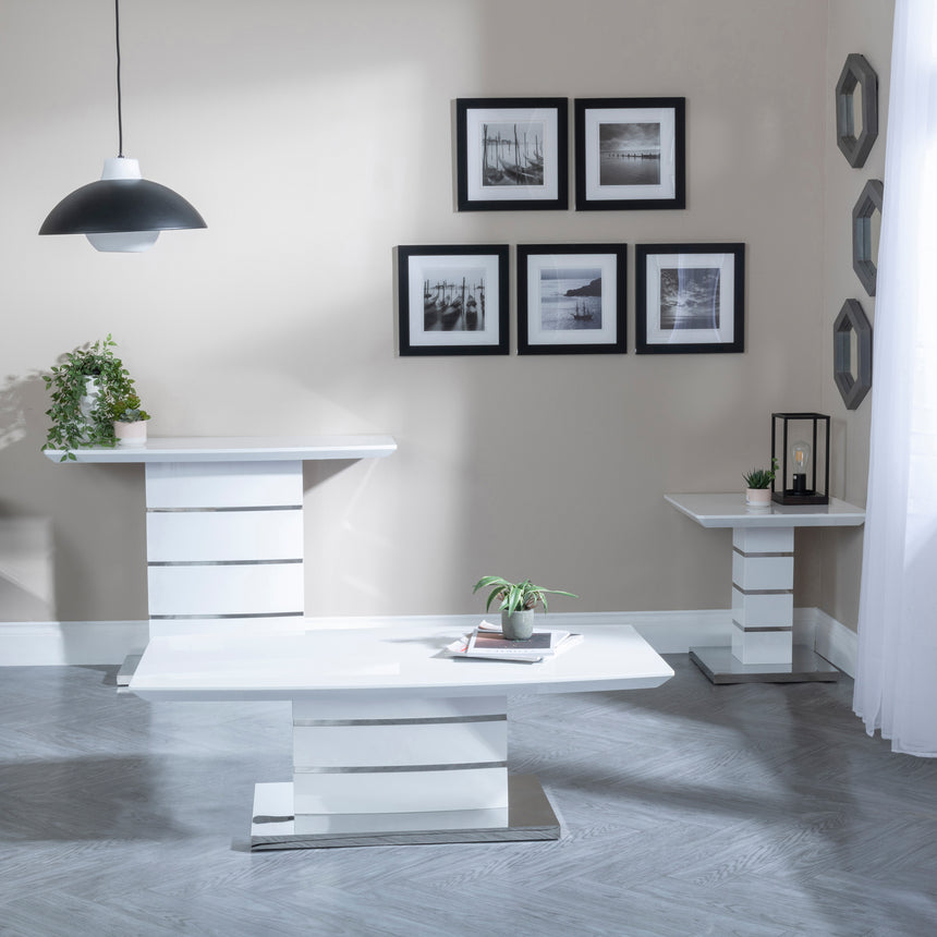 Gravina White Gloss Coffee Table