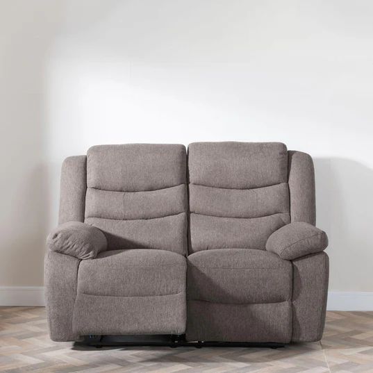 Angelo Fabric 2 Seater Recliner Sofa