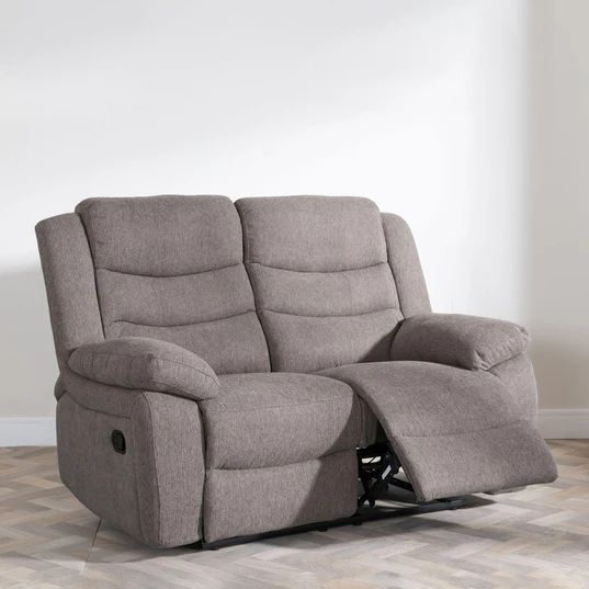 Angelo Fabric 2 Seater Recliner Sofa