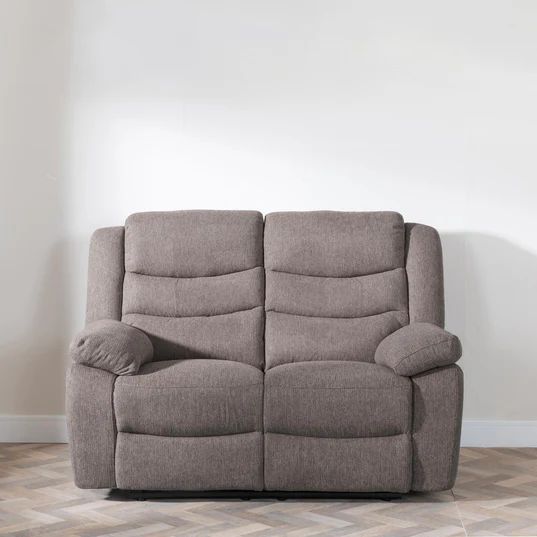 Angelo Fabric 2 Seater Recliner Sofa