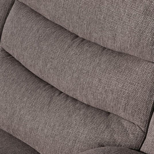 Angelo Dark Grey Fabric 3 Seater Recliner Sofa