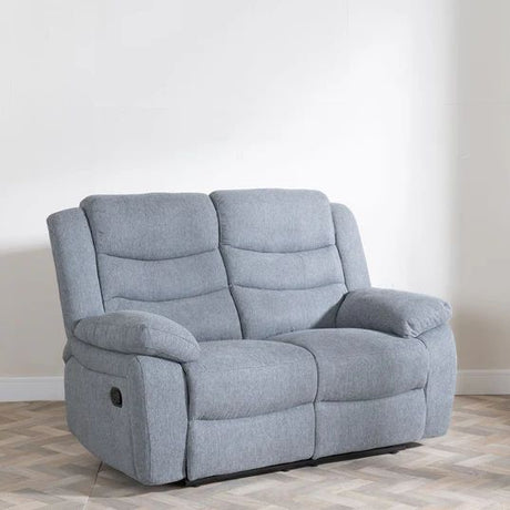 Angelo Fabric 2 Seater Recliner Sofa