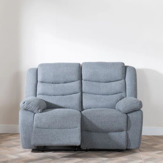 Angelo Fabric 2 Seater Recliner Sofa