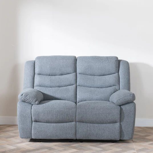 Angelo Fabric 2 Seater Recliner Sofa