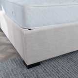 Avola Boucle Fabric Ottoman Storage Bed