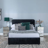 Erice Fabric Ottoman Storage Bed