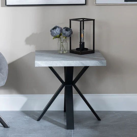 Bologna End Table with Black Spider Legs