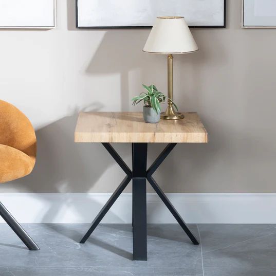 Bologna End Table with Black Spider Legs