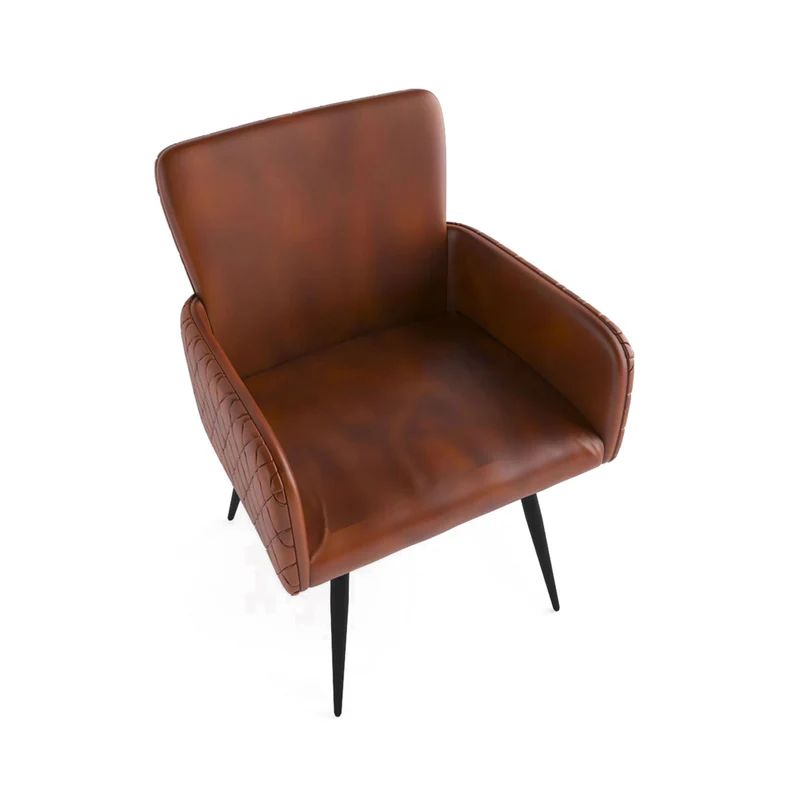 Set of 2 Brock Leather Dining Armchair