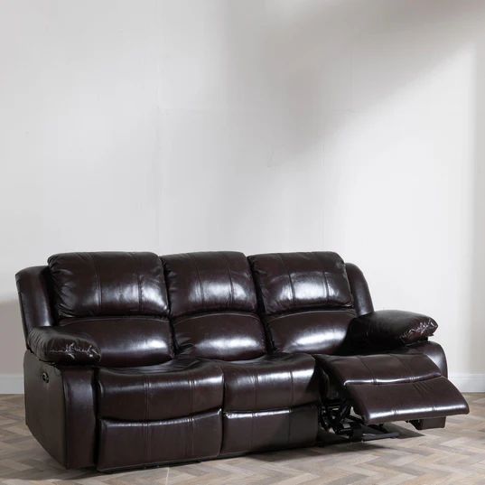 Mantua Leather Recliner Sofa Set