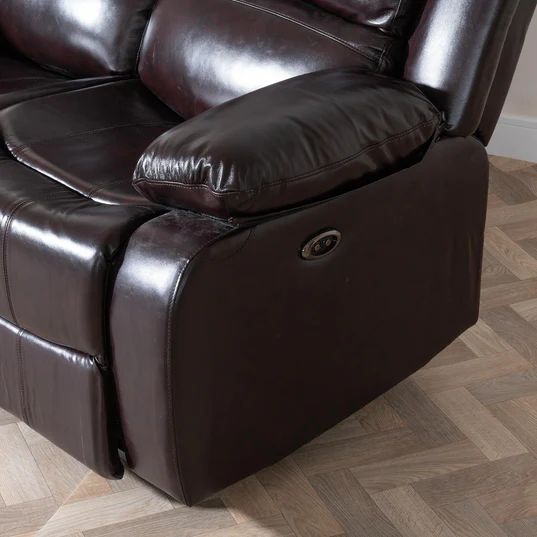 Mantua Leather Recliner Sofa Set