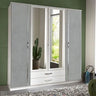 Carrara 4 Door Combi Wardrobe