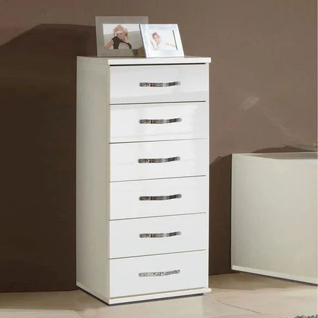 Carrara 6 Drawer Narrow Chest