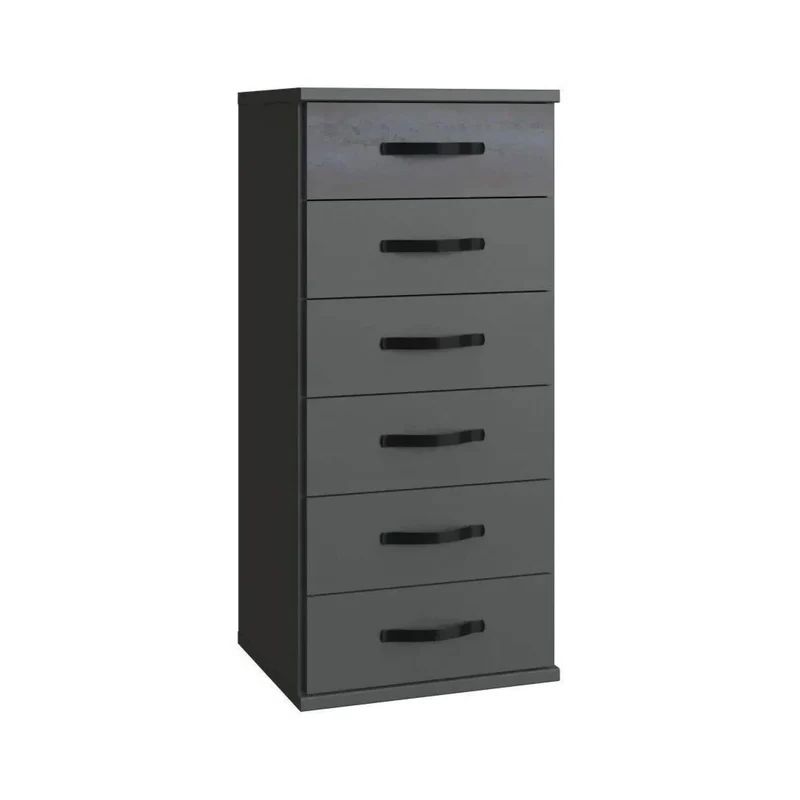 Carrara2 6 Drawer Narrow Chest