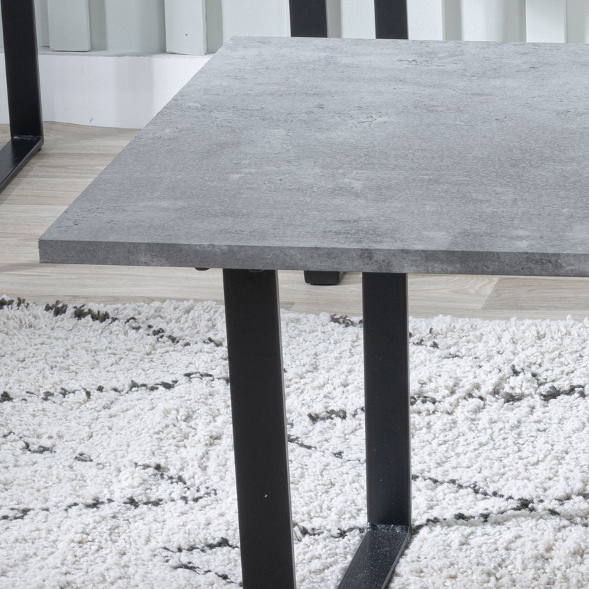 Gaeta Faux Concrete Coffee Table