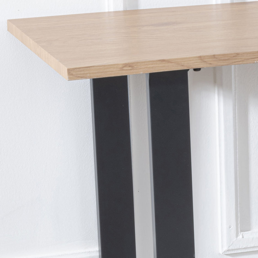 Latin Oak Effect Console Table