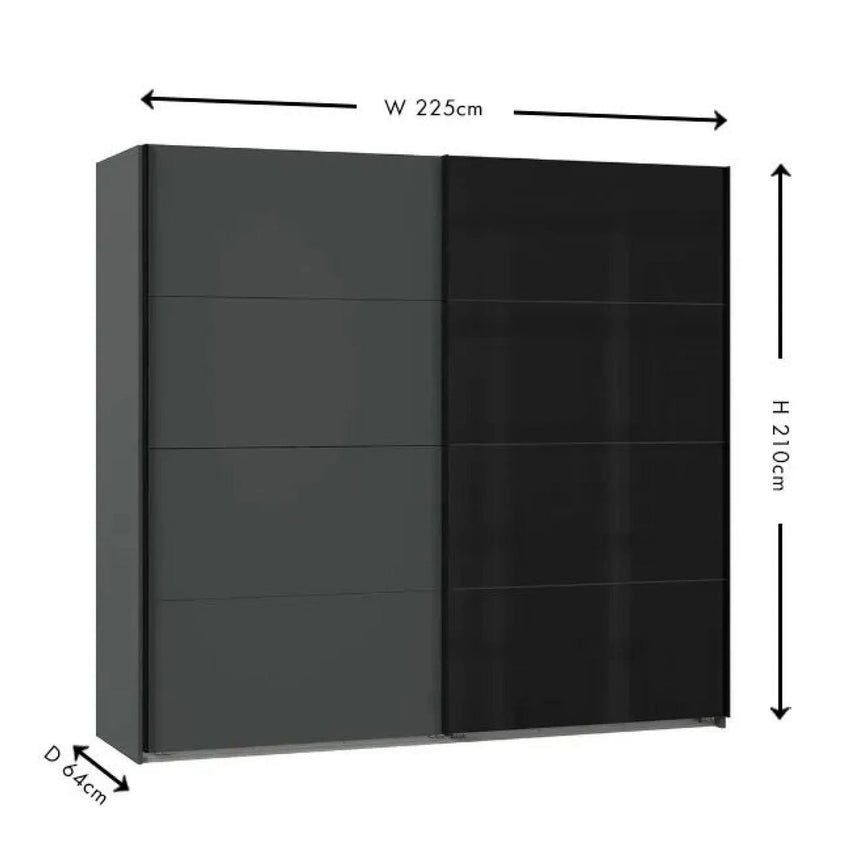 Siena 2 Door Sliding Wardrobe