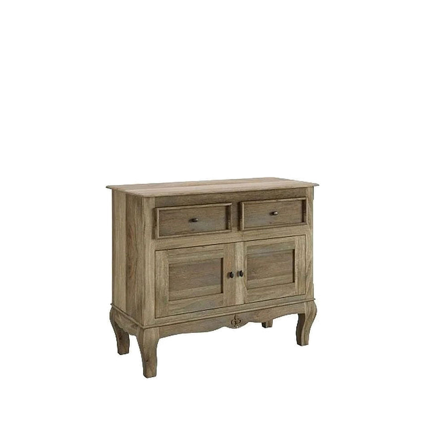 Rome French Style Grey Sideboard - 2 Doors