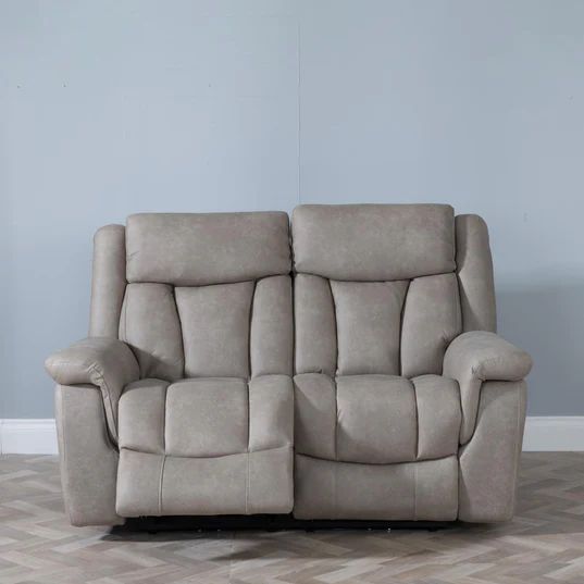 Castellan Fabric 2 Seater Electric Recliner Sofa