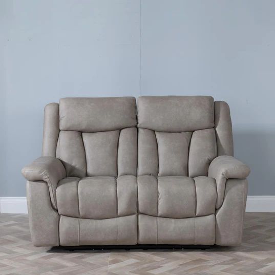 Castellan Fabric 2 Seater Electric Recliner Sofa