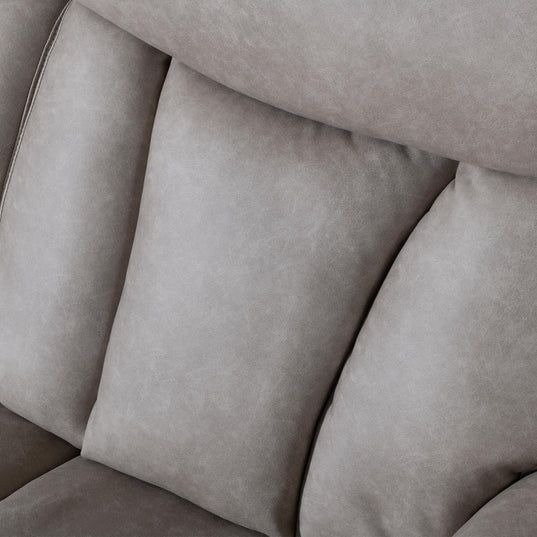 Castellan Grey Fabric Electric Recliner Armchair