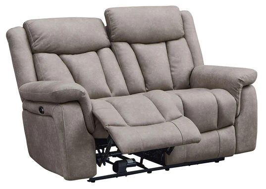 Castellan Fabric 2 Seater Electric Recliner Sofa