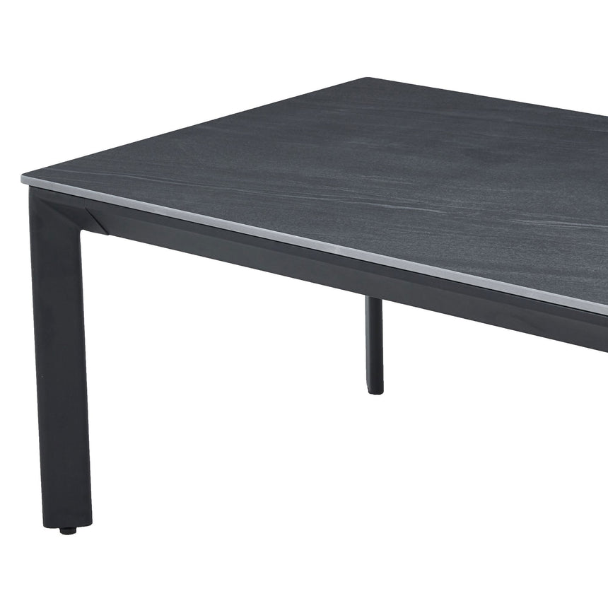 Sarzana Black Ceramic Coffee Table