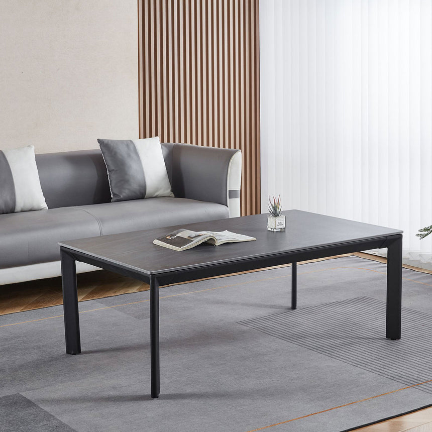 Sarzana Black Ceramic Coffee Table