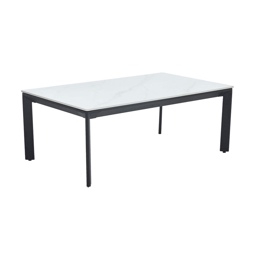 Sarzana White Ceramic Coffee Table