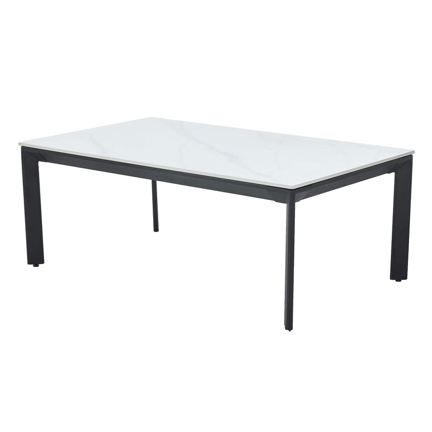 Sarzana White Ceramic Coffee Table