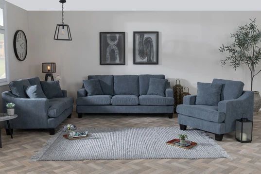 Genoa Fabric Sofa Set