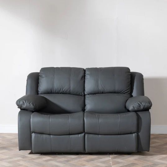 Mantua Leather 2 Seater Sofa