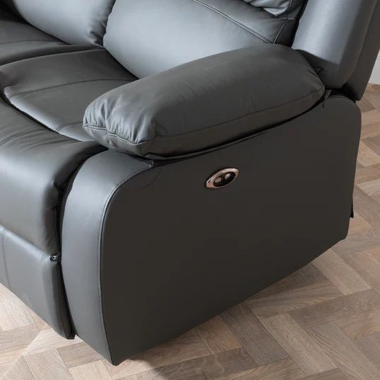 Mantua Leather 2 Seater Sofa