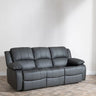 Mantua Leather 3 Seater Sofa