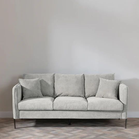 Naples Fabric 3 Seater Sofa