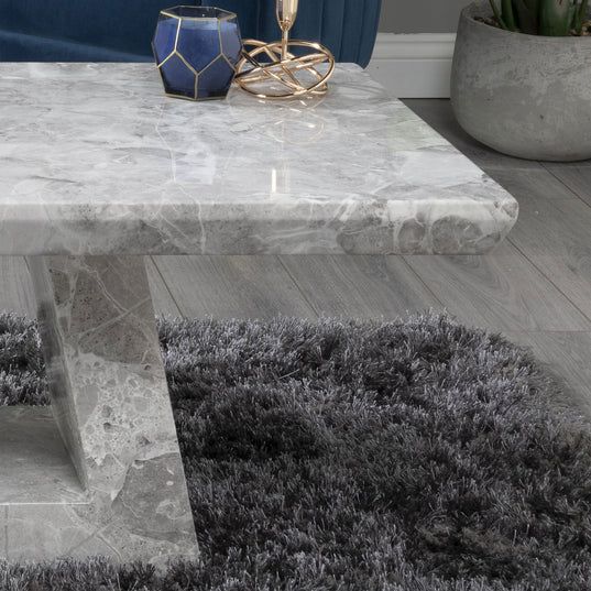 Pesaro White Marble Coffee Table