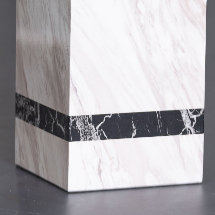 Lecce Cream Marble Side Table